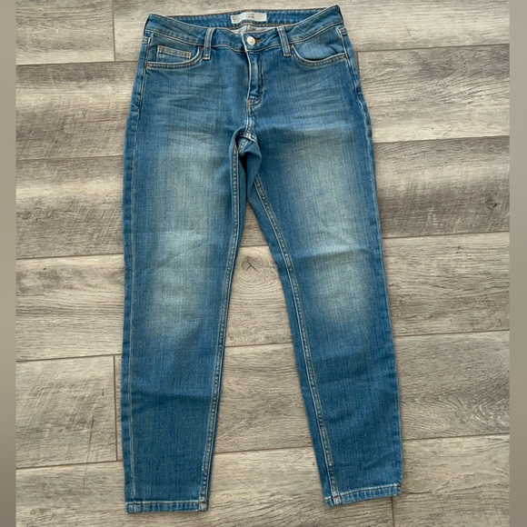 Topshop Denim - Topshop, Women’s, Mid Rise, Moto, Jeans.